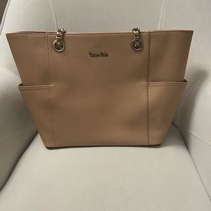 Calvin Klein Tan Purse